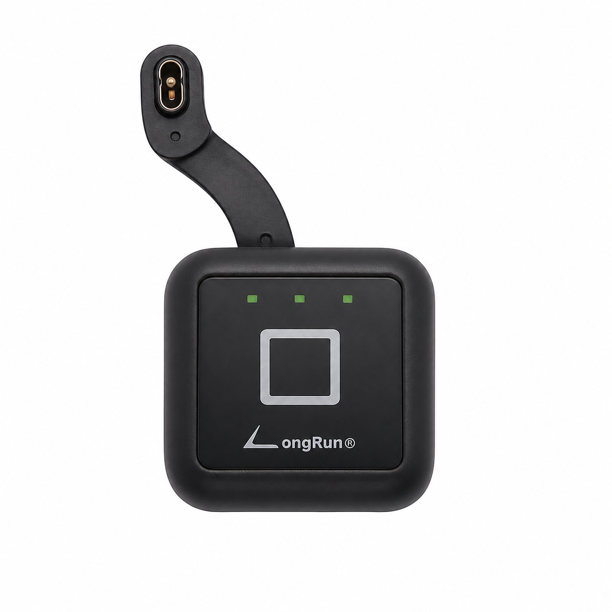 LongRun for Garmin Watch (Black, Left Charge - 9 o'clock charging port position when looking at the screen)